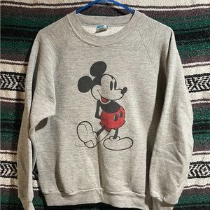 Vintage Disney Mickey Mouse sweatshirt grey